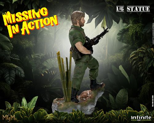 Estatua James Braddock Missing in action Chuck Norris Infinite Statue - Imagen 10