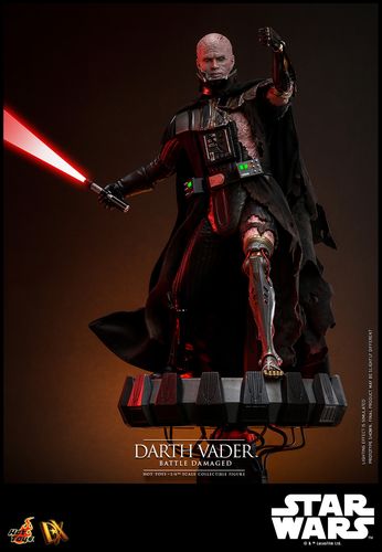 Star Wars Darth Vader™ (Battle Damaged) Figura Masterpiece Hot Toys - Imagen 7