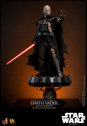 Star Wars Darth Vader™ (Battle Damaged) Figura Masterpiece Hot Toys - Imagen 6