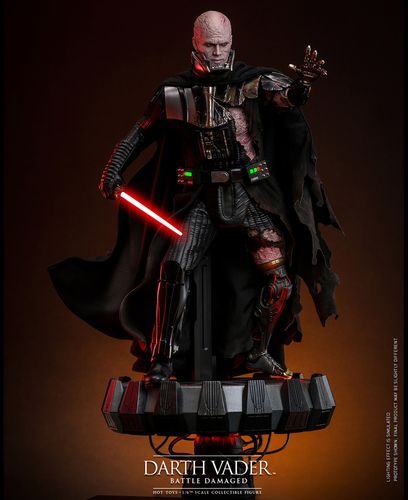 Star Wars Darth Vader™ (Battle Damaged) Figura Masterpiece Hot Toys - Imagen 5
