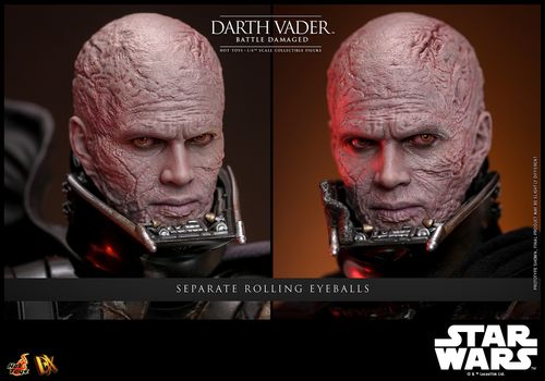 Star Wars Darth Vader™ (Battle Damaged) Figura Masterpiece Hot Toys - Imagen 15