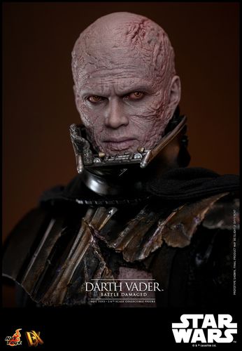 Star Wars Darth Vader™ (Battle Damaged) Figura Masterpiece Hot Toys - Imagen 17
