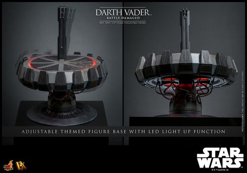 Star Wars Darth Vader™ (Battle Damaged) Figura Masterpiece Hot Toys - Imagen 19