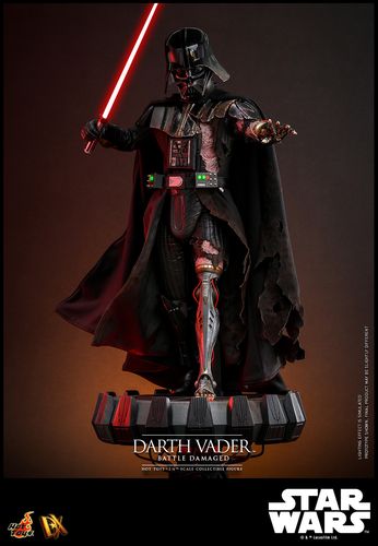 Star Wars Darth Vader™ (Battle Damaged) Figura Masterpiece Hot Toys - Imagen 13