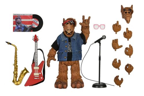 Alf グッズセット Alf Figura Ultimate Born to Rock Alf 18 cm | Frikipolis.com
