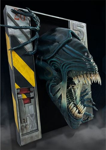 Aliens Escultura de Pared 1/2 Alien Queen 51 x 41 x 25 cm - Imagen 5