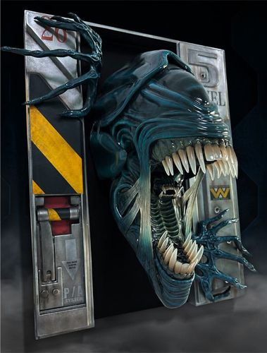 Aliens Escultura de Pared 1/2 Alien Queen 51 x 41 x 25 cm - Imagen 4
