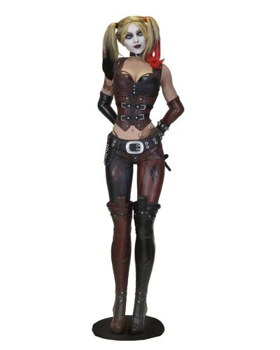 Batman Arkham City Estatua tamaño real Harley Quinn (goma espuma/látex) 180 cm