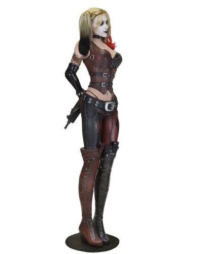Batman Arkham City Estatua tamaño real Harley Quinn (goma espuma/látex) 180 cm - Imagen 4
