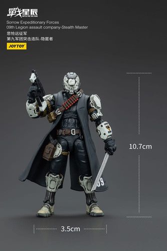 Battle For the Stars Figura Sorrow Expeditionary Forces 09th Legion Assault Company-Signaller 12 cm