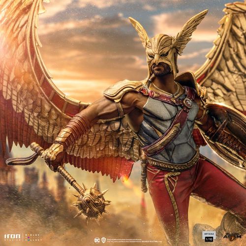 Black Adam Estatua Art Scale 1/10 Hawkman 36 cm - Imagen 4