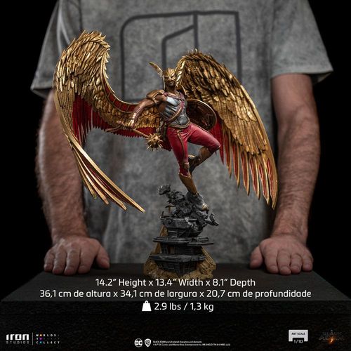 Black Adam Estatua Art Scale 1/10 Hawkman 36 cm