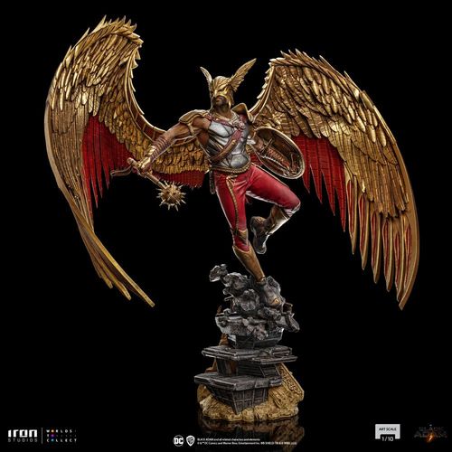 Black Adam Estatua Art Scale 1/10 Hawkman 36 cm - Imagen 15