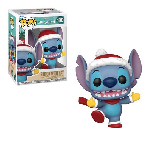 Funko Pop! Disney Holiday Stitch with Hat