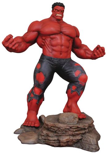 Marvel Gallery Diorama Red Hulk 25 cm