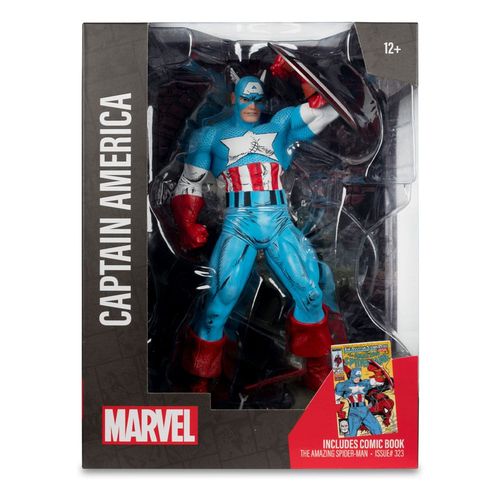 Marvel PVC Estatua PVC 1/6 Captain America (The Amazing Spider-Man #323) 28 cm - Imagen 5