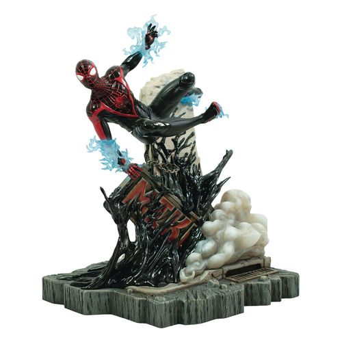 Marvel's Spider-Man 2 Marvel Gallery Deluxe Diorama Miles Morales (Gamerverse) 25 cm