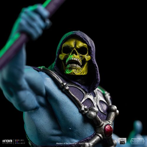 Masters of the Universe Estatua BDS Art Scale 1/10 Skeletor 28 cm - Imagen 12