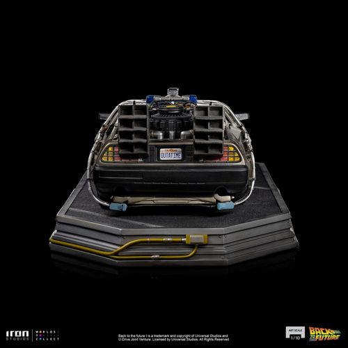 Regreso al Futuro Estatua 1/10 Art Scale DeLorean Full Set 23 cm - Imagen 10