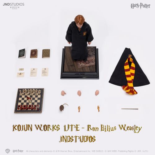 PACK 3 Harry Potter Figura 1/6 JND Studios, Harry Potter, Hermione Granger and Ron Weasley - Imagen 33