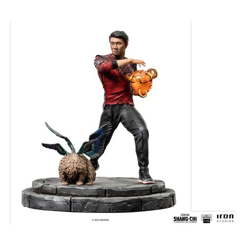 Shang-Chi y la leyenda de los Diez Anillos Estatua BDS Art Scale 1/10 Shang-Chi & Morris 19 cm