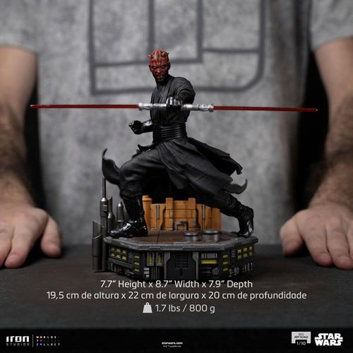 Star Wars Estatua 1/10 BDS Art Scale Darth Maul 19 cm - Imagen 4