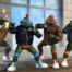 Tortugas Ninja (Cartoon) Figuras Paquete de 4 Punk Turtles 18 cm