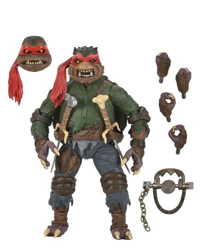 Universal Monsters x Teenage Mutant Ninja Turtles Figura Ultimate Raphael as The Wolfman 18 cm - Imagen 2