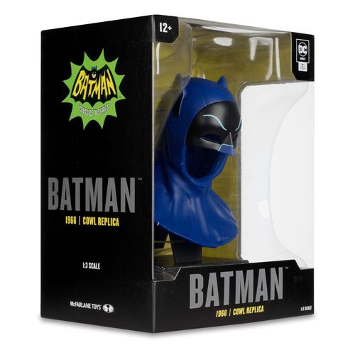 Batman 1966 DC Direct Mini Réplica 1/3 Máscara de Batman 17 cm