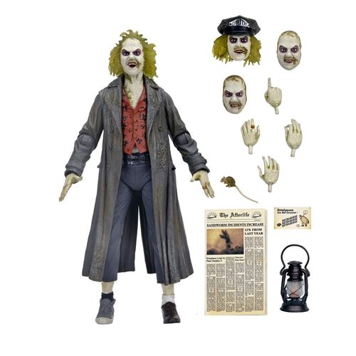 Beetlejuice 1988 Figura Ultimate Beetlejuice: Tour Guide The Bio-Exorcist 18 cm - Imagen 7