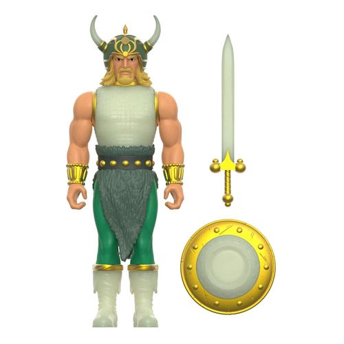 Dungeons & Dragons Figura ReAction Wave 04 Red Box Fighter Glow in the Dark 10 cm - Imagen 2