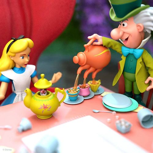 Alicia en el país de las maravillas Figura Disney Ultimates The Tea Time Mad Hatter 18 cm - Imagen 5
