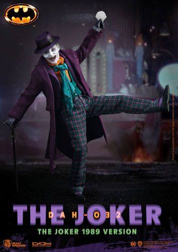 Batman 1989 Figura Dynamic 8ction Heroes 1/9 The Joker 21 cm