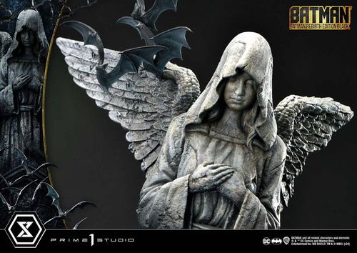 Batman Estatua Ultimate Premium Masterline Series 1/4 Batman Rebirth Edition Black Deluxe Bonus Version 71 cm - Imagen 18