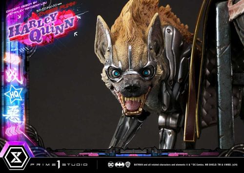 Batman Estatua Ultimate Premium Masterline Series Cyberpunk Harley Quinn 60 cm - Imagen 10