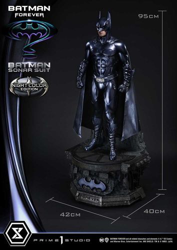 Batman Forever Estatua Museum Masterline Series 1/3 Batman Sonar Suit Night Color Edition 95 cm - Imagen 5