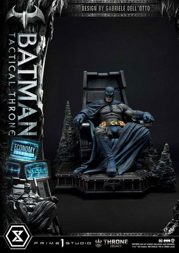 DC Comics Estatua 1/3 Throne Legacy Collection Batman Tactical Throne Economy Version 46 cm