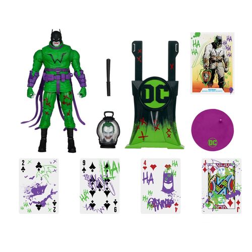 DC Multiverse Figura Batman (Batman: Last Knight on Earth) Jokerized (Gold Label) 18 cm - Imagen 3