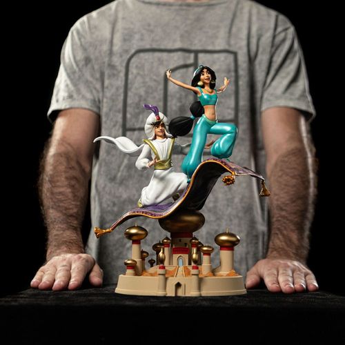 Disney Estatua 1/10 Art Scale Aladdin and Yasmine 30 cm