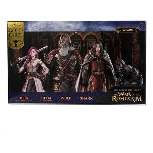 El Señor de los Anillos: la Guerra de los Rohirrim Pack de 4 Figuras 10 cm - Imagen 6