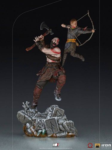 God of War Estatua 1/10 BDS Art Scale Kratos & Atreus 34 cm - Imagen 7