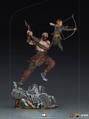 God of War Estatua 1/10 BDS Art Scale Kratos & Atreus 34 cm - Imagen 6