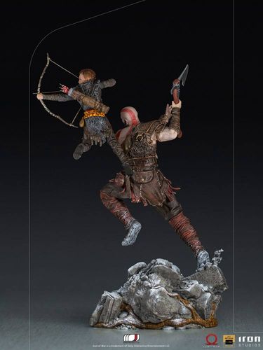 God of War Estatua 1/10 BDS Art Scale Kratos & Atreus 34 cm - Imagen 5