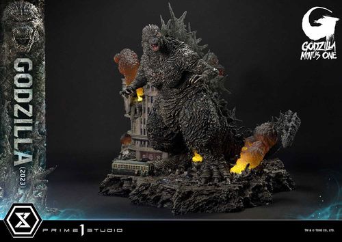 Godzilla Minus One Diorama Masterline Series Godzilla 2023 Bonus Version 70 cm - Imagen 2