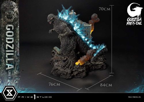 Godzilla Minus One Diorama Masterline Series Godzilla 2023 Bonus Version 70 cm - Imagen 5