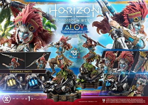 Horizon Forbidden West Estatua Ultimate Premium Masterline Series 1/4 Aloy Bonus Version 69 cm - Imagen 2