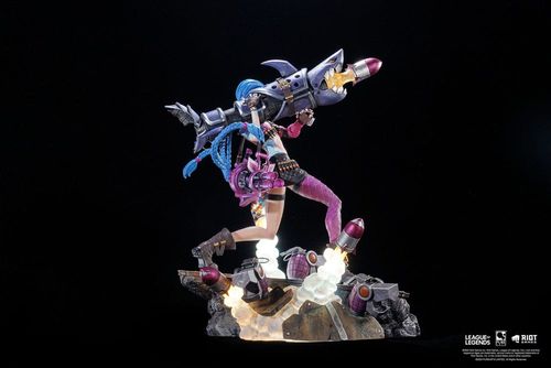 League of Legends Estatua 1/6 Jinx 32 cm - Imagen 3