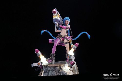 League of Legends Estatua 1/6 Jinx 32 cm - Imagen 4