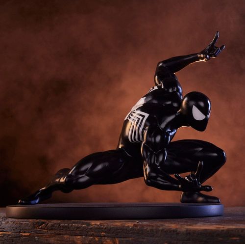 Marvel Gamerverse Classics Estatua PVC 1/10 Spider-Man (Black Suit Edition) 13 cm - Imagen 3