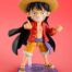 One Piece Figura World Collactable Figures x S.H. Figuarts Monkey D. Luffy 8 cm